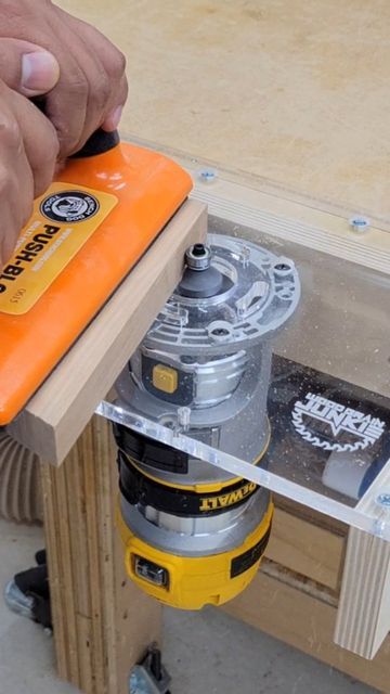 Kevin on Instagram: "Super pumped at how this trim router table works! It's going to speed up my projects for sure. Available on my site and Etsy. Link in bio - #trimrouter #routertable #routertemplate #castacrylic #woodworkingtools #dewalt #makita #milwaukee #ridgid #ryobi #woodgrainjunkietemplates #woodworking" Router Tool, Working Table, Trim Router, Furniture Flipping, Woodworking Bench Plans, Bench Plans, Router Table, Woodworking Bench, Work Table