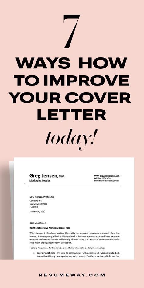 7 Ways How to Improve Your Cover letter - #coverletter #coverletteradvice Great Cover Letters, Common Job Interview Questions, Cover Letter Format, Best Cover Letter, Cover Letter Template Free, Cover Letter Design, Cover Letter Tips, Job Cover Letter, Job Hunting Tips