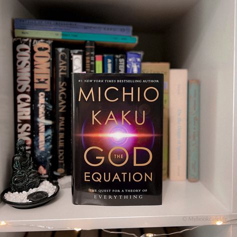 God Equation, Michio Kaku, Writing Style, Book Cafe, String Theory, Fiction Book, Small Book, Quantum Mechanics, Carl Sagan