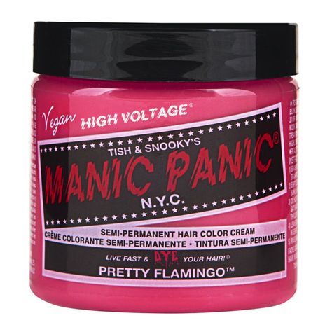 Manic Panic Vampire Red, Manic Panic Colors, Manic Panic Hair Color, Manic Panic Hair, Vegan Hair Dye, Amazon Hair, Hot Pink Hair, Bleaching Your Hair, Clown Halloween