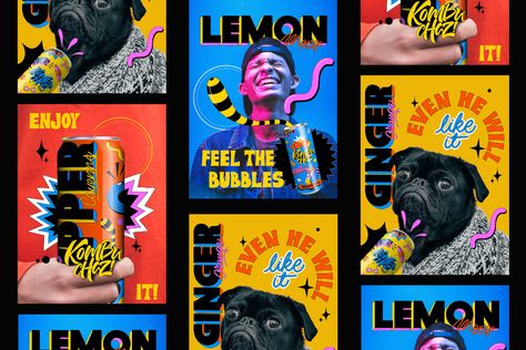 Lettering+illustration | Label+posters+stickers design on Behance Sticker Graphic Design Poster, Sticker Poster Design, Retro Modern Graphic Design, Trend Poster, Lettering Illustration, Stickers Design, Sticker Poster, Typography Graphic, Ux Web Design