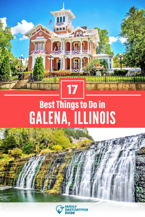 Want to see the most incredible things to do in Galena, IL? We’re FamilyDestinationsGuide, and we’re here to help: From unique activities to the coolest spots to check out, discover the BEST things to do in Galena, Illinois - so you get memories that last a lifetime! #galena #galenathingstodo #galenaactivities #galenaplacestogo Galena Illinois Weekend Getaways, Things To Do In Illinois Not Chicago, Things To Do In Galena Illinois, Galena Illinois Things To Do, Things To Do In Illinois, Midwest Getaways, Things To Do In Summer, Galena Illinois, Illinois Travel