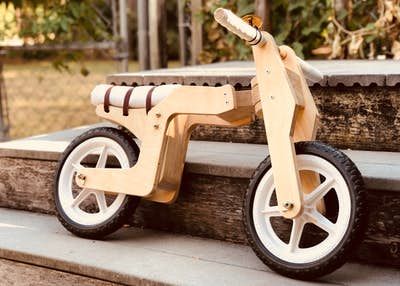 ShaperHub Shaper Origin Projects, Wooden Balance Bike, Cnc Furniture Plans, Shaper Tools, Cnc Machine Projects, Wooden Toys Diy, Wooden Bicycle, Wood Bike, Diy Projects For Men