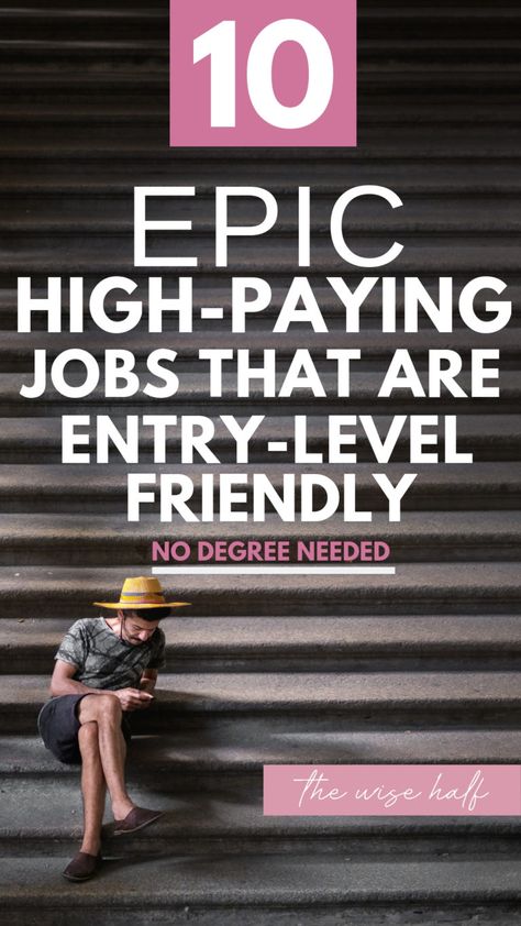 high paying online jobs- the wise half No Degree Careers, High Paying Jobs No Degree, High Paying Online Jobs, High Paying Remote Jobs, Best Paying Jobs, High Paying Careers, Career Ideas, Importance Of Time Management, Working Online