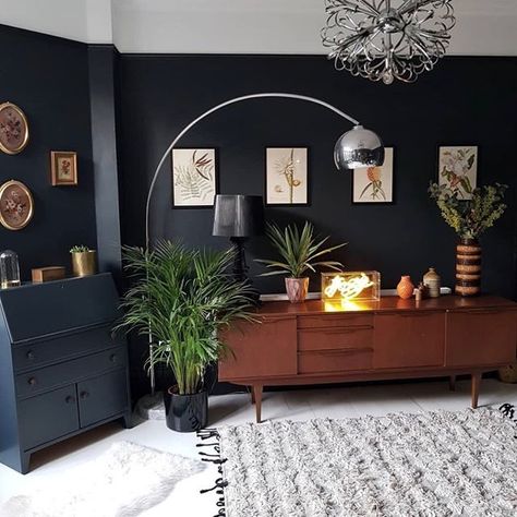 The GPlan Revolution Book (@thegplanstory) • Instagram photos and videos G Plan Living Room, Eclectic Sideboard, G Plan Sideboard, G Plan Furniture, Sideboard Styles, Navy Living Rooms, Earthy Living Room, Snug Room, Retro Sideboard