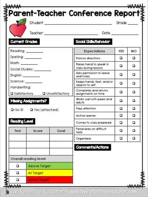 Free Parent Teacher Conference Forms, Parent Conference Forms Free, Teacher Parent Communication Ideas, Parent Conference Ideas, Parent Teacher Conferences Outfit, Conferences Parent Teacher, Parent Teacher Conferences Kindergarten, Parent Teacher Interviews, Teacher Documentation