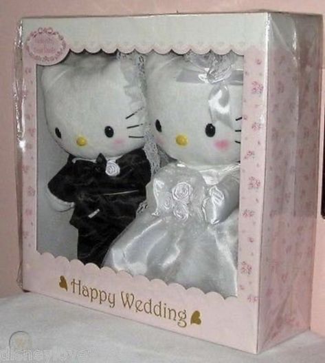 Hello Kitty Married, Wedding Dress Hello Kitty, Sanrio Wedding, Sanrio Wedding Cake, Wedding Hello Kitty, Hello Kitty Marriage, Hello Kitty Wedding Invitation, Hello Kitty Wedding, Charmmy Kitty