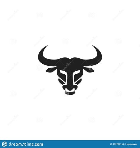 Bull And Bear Logo, Bull Images Logo, Bull Logo Design, Bull Mascot Logo, Angry Bull Logo, Wild Animals Vector, Cow Logo, Animal Vector, Bull Logo