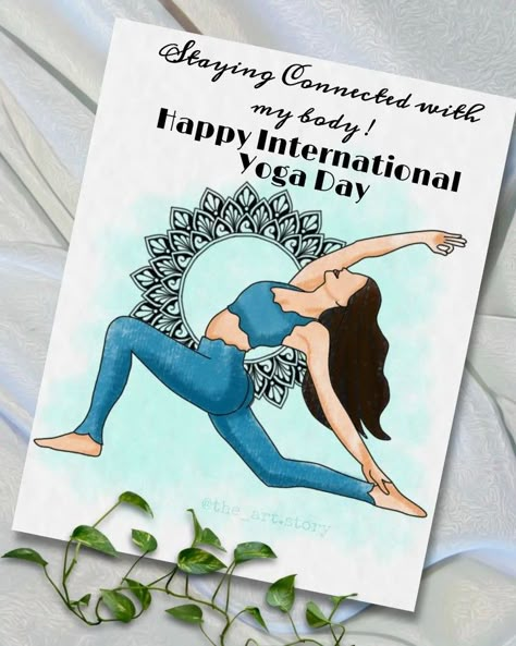 International Yoga Day Mandala Art, Poster On Yoga Day Handmade, Yoga Day Mandala Art, Yoga Day Sketch, Drawing On Yoga Day, Yoga Day Painting, Yoga Drawing Easy, Yoga Day Posters Drawing, Yoga Day Drawing Ideas