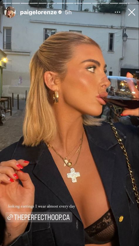 Paige Lorenze Short Hair, Paige Lorenze Hair, Paige Lorenze Style, Paige Lorenze, Girly Lifestyle, Girl Ootd, Glam Aesthetic, Chefs Kiss, Euro Summer