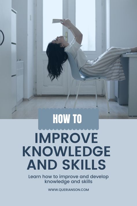 These are very important tips to help you learn how to improve your knowledge and skills. You will learn more about ways to develop great knowledge and skills. Click the link to read more about these self-development tips! How To Develop Skills, How To Become More Knowledgeable, Books To Master Skills, How To Increase Knowledge, Skills To Learn In Your 20s, Books To Increase Knowledge, Useful Skills To Learn, Books To Expand Your Knowledge, Improve Knowledge