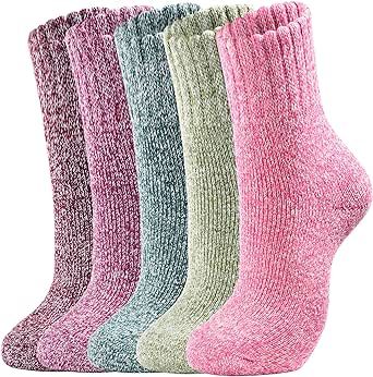 https://amzn.to/3Hmlfay Womens Wool Socks, Thick Wool Socks, Wine Socks, Knit Wool Socks, Men Boot, Stocking Stuffers For Her, Cozy Socks, Winter Socks, Socks For Women