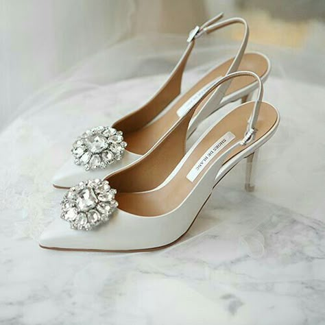 Kasut Kahwin, Kasut Pengantin, Kasut Tumit Tinggi, Bride Heels, Shoes Bride, Wedding Shoes Comfortable, Shoes Heels Classy, Wedding Shoes Bride, White Wedding Shoes