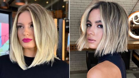 20 Trendy Middle Part Hairstyles to Wear in 2024 Professional Updos, Middle Part Bob, Lob Cut, Fashionable Hairstyles, Shoulder Length Layered, Soft Bangs, Textured Pixie Cut, Middle Part Hairstyles, Romantic Hairstyles