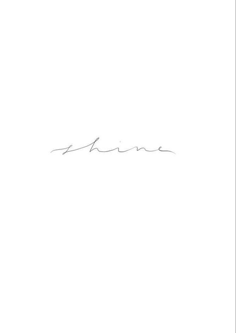 One Word Dainty Tattoos, Create Your Own Happiness Tattoo, One Word Cursive Tattoo, Dainty Tattoo Fonts Lettering, Shopping Script Tattoo, Tiny Cursive Tattoo, Small Cursive Name Tattoo, Small Script Tattoos For Women, Tattoo Minimal Text