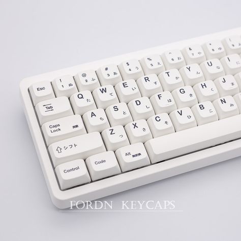 125 Keys Minimalist White Keycap Xda Profile Sublimation Pbt Keycaps For Mechanical Keyboard Japanese Keyboard Keycap - Mice & Keyboards Accessories - AliExpress Japanese Keyboard Aesthetic, White Mechanical Keyboard Aesthetic, Cute Mechanical Keyboard, White Mechanical Keyboard, Aesthetic Keyboards, Japanese Keyboard, Keyboard Decor, White Keycaps, White Widgets