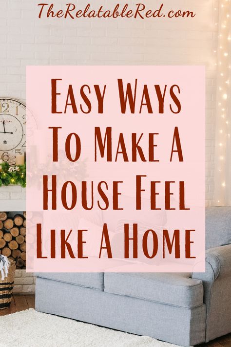 When you first move in to a new place, it can feel like a random house for a little while! Here are 5 ways ways to make your house feel like a home. #homedecorideas #DIY Interior Decorating Tips, First Move, Classy Decor, Lifestyle Blogs, Apartment Life, New Place, Vintage Interior, Random House, House Smells