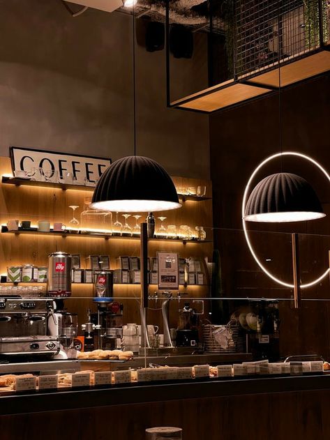 Comfy Cafe Aesthetic, Cozy Cafe Aesthetic Dark, Spearcrest Knight, Aestethic Coffee Shop, Cafe Barista Aesthetic, Dark Cafe Aesthetic, Cafe Aesthetic Interior Design, Coffee Exhibition, Coffee Aestethic