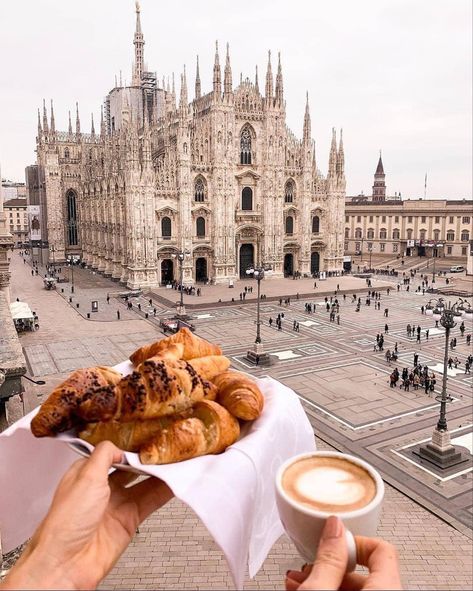 Milan Travel, Italy Aesthetic, Milan Italy, Beautiful Places To Travel, Travel Inspo, Cup Of Coffee, Travel Aesthetic, Italy Travel, Dream Vacations