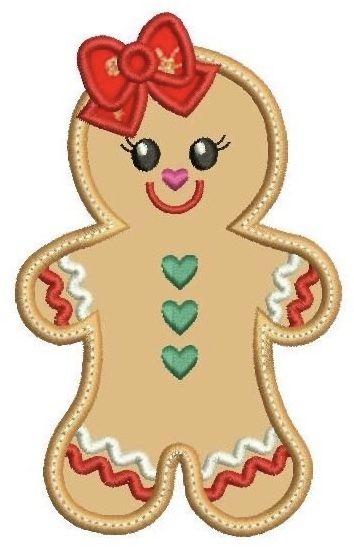 Gingerbread Tattoo, Gingerbread Boy And Girl, Girl Gingerbread, Gingerbread House Decorations, Gingerbread Girl, House Decorations, Boy And Girl, Christmas Gingerbread, Girl Pattern