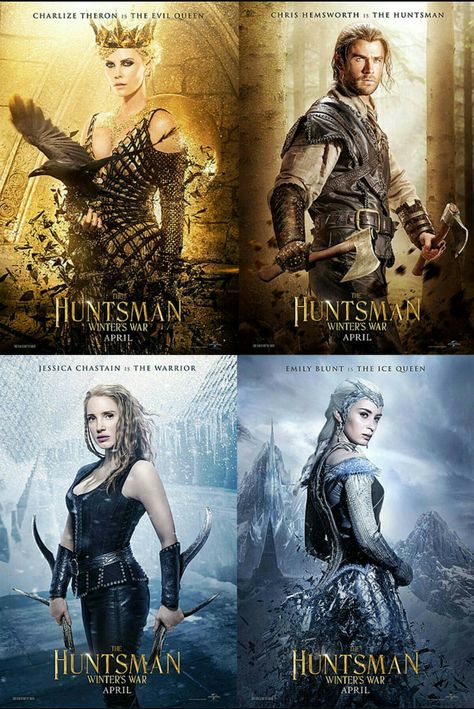 Huntsman Movie, Snowwhite And The Huntsman, The Huntsman, Movies 2016, City Of Bones, Ice Queen, About Time Movie, Popular Movies, Film Serie