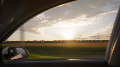 Download the View from the side window of a car driving fast along the highway during a beautiful sunset. Travel trip and adventure concept. 12679482 royalty-free Stock Video from Vecteezy and explore thousands of other stock footage clips! Looking Out Car Window, Car Driving Down Road Drawing, Driving Windows Down Aesthetic, Driving On Highway, Car Window View Road Trips, Window Illustration, Window Siding, Looking Out The Window, Window View