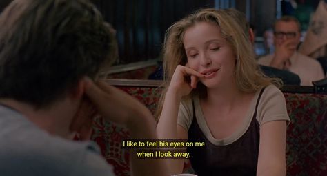 Before Sunrise Before Sunrise Quotes, Movie Captions, Before Trilogy, Sunrise Quotes, Julie Delpy, Favorite Movie Quotes, Disney Instagram, Quotes Disney, Movie Lines