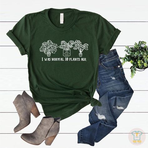 Monstera Shirt, Plant T Shirt, Garden Shirt, Gardening Gift, Coffee Sweatshirt, Botanical Shirt, Gardening Shirts, Plant Lover Gift, T Shirt Photo