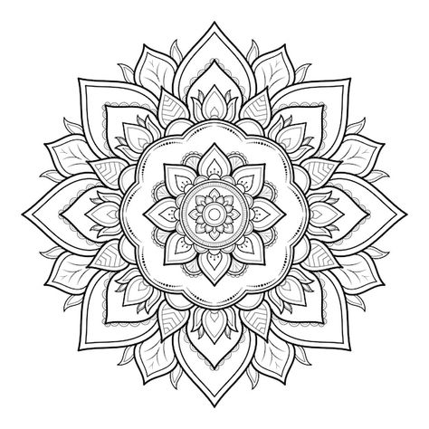 Mandala Lines Design, Mehandi Designs Mandala, Mens Mandala Tattoo, Indian Mandala Art, Tattoo Arm Frauen, Unique Mandala Drawing, Hindu Mandala, Mandala Tattoo Sleeve Women, Mandala Art Drawing