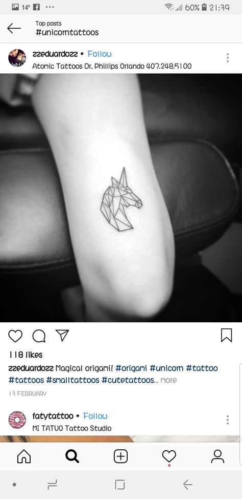 Unicorn tattoo ideas... Manly Unicorn Tattoo, Unicorn Horn Tattoo, Unicorn Tattoo Ideas, Unicorn Tattoo, Unicorn Artwork, Unicorn Tattoos, Unicorn Head, Head Tattoos, Unicorn Horn