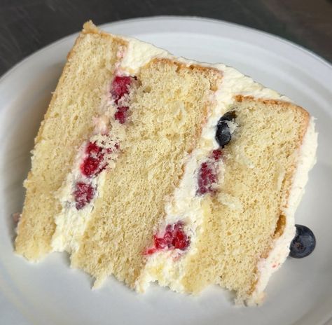 Berry Chantilly Cake (Whole Foods Copycat) — Got Room for More Blueberry Chantilly Cake, Chantilly Berry Cake, Whole Foods Berry Chantilly Cake, Whole Foods Berry Chantilly Cake Recipe, Chantilly Cake Whole Foods, Cherry Vanilla Cake, Whole Foods Chantilly Cake Recipe, Chantelle Cake, Casada Cake Recipe