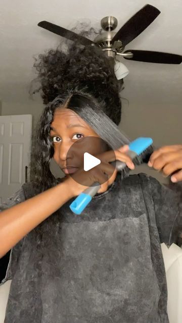 Afeni on Instagram: "Another Hair Tutorial…. Super Cute & Easy Natural Style
#hairtutorial #blackgirlhairstyles #grwm" Easy Hairstyles For Naturally Curly Hair, How To Make Short Straight Hair Curly, Cutest Hairstyles For School, Natural Hairstyles For Picture Day, Long Curly Hair Styles Easy, Curly Hairstyles Videos Tutorials, Birthday Hairstyles Curly Hair, Quick Easy Cute Hairstyles For School, Hair Styles For Wavy Hair Medium