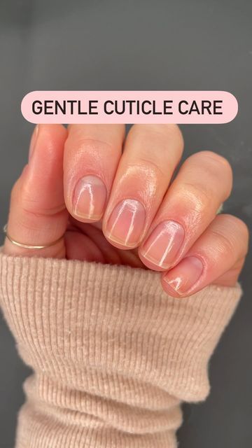 Nail Aesthetics, Neutral Nails Acrylic, Nail Videos, Nail Salon Design, Fungal Nail, French Manicure Nails, Cuticle Care, Manicure Nails, Short Nail