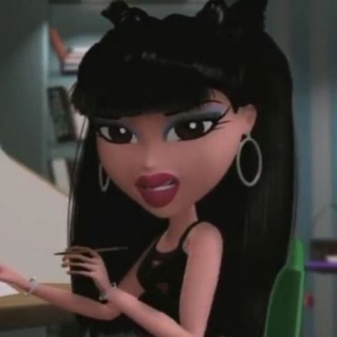 Bratz Icons Aesthetic Jade, Gavin Memes, Brat Doll, Bratz Girls, Doll Aesthetic, Cartoon Profile Pictures, Cartoon Memes, Cartoon Girl, Bratz Doll