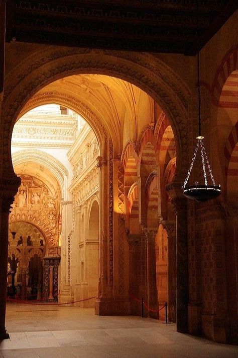 Inside A Mosque, Spain Cordoba, We Hunt The Flame, Islamic Civilization, Beautiful Instruments, Cordoba Spain, Temple Ruins, Al Andalus, Southern Spain