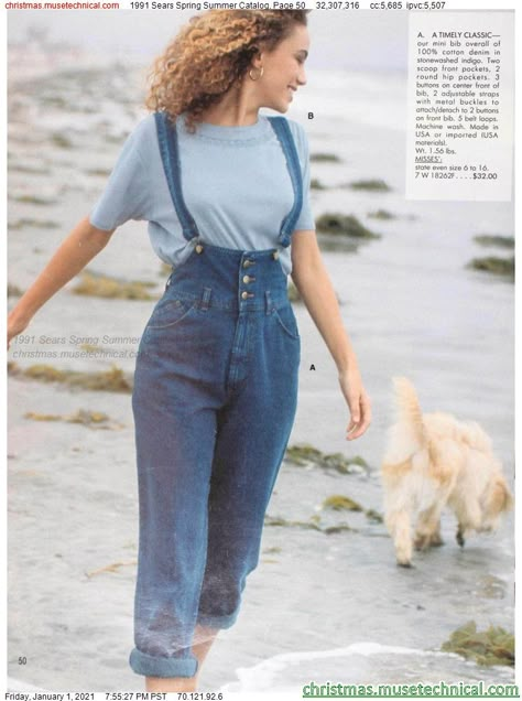 1991 Sears Spring Summer Catalog, Page 50 - Christmas Catalogs & Holiday Wishbooks 1980s Fashion Teenagers, 80s Summer Fashion, 80s Girl Fashion, 80s Summer Outfits, Early 90s Fashion, 1980s Outfits, 80s Fashion Outfits, Trendy Christmas Outfits, 80s Fashion Trends