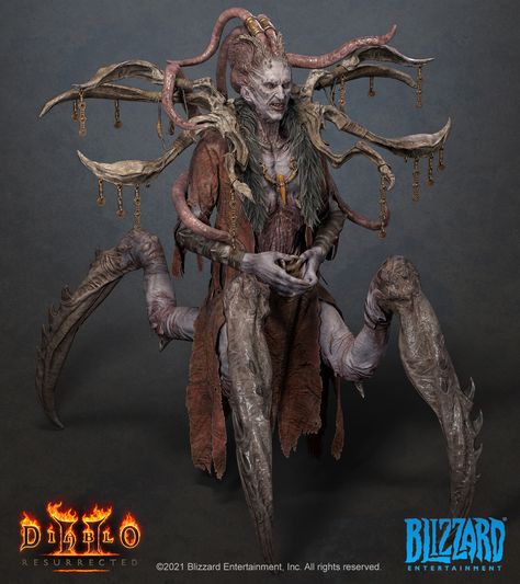 Diablo Fanart, Diablo 4 Character Creation, Diablo 3 Art, Diablo 3 Tyrael, Diablo Artwork, Diablo 2 Art, Diablo 3 Concept Art, Diablo Art, Monster Reference