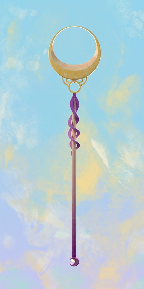 ArtStation - Magical Staff, Tais Fernandes Sun Staff Design, Magic Staff Drawing, Purple Staff Magic, Staffs Magic, Magic Staff Art, Magic Staff Wizards, Magic Staff Concept Art, Magic Staff Ideas, Magic Wand Art