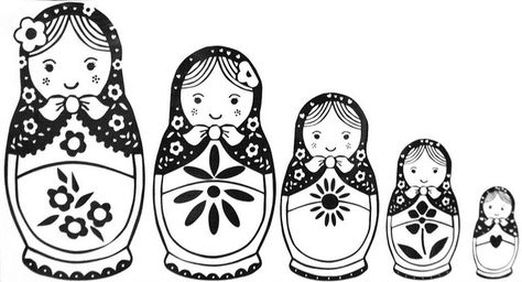 Babushka%20dolls%20set%20of%20177 | Flickr - Photo Sharing! Nesting Dolls Drawing, Matryoshka Tattoo, Russian Doll Tattoo, Grade Three, Doll Tattoo, Doll Drawing, Stacking Dolls, Babushka Dolls, Russian Dolls