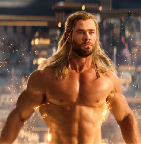 Thor Body, Chris Hemsworth Body, Chris Hemsworth Shirtless, Mythology Thor, Christopher Hemsworth, Thor Chris Hemsworth, Thor God Of Thunder, Hemsworth Brothers, Thor God