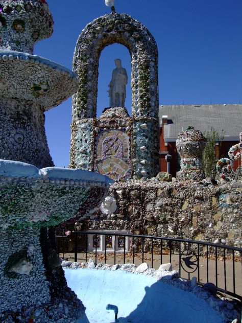 Dickeyville Grotto, rural wisconsin | Grant Co WI | #WIGreatRiverRd | WISCONSIN Great River Road Vacation Views, Great River Road, Wisconsin State Parks, Grant County, Wisconsin State, Cheese Curds, River Road, Great River, Dream Places