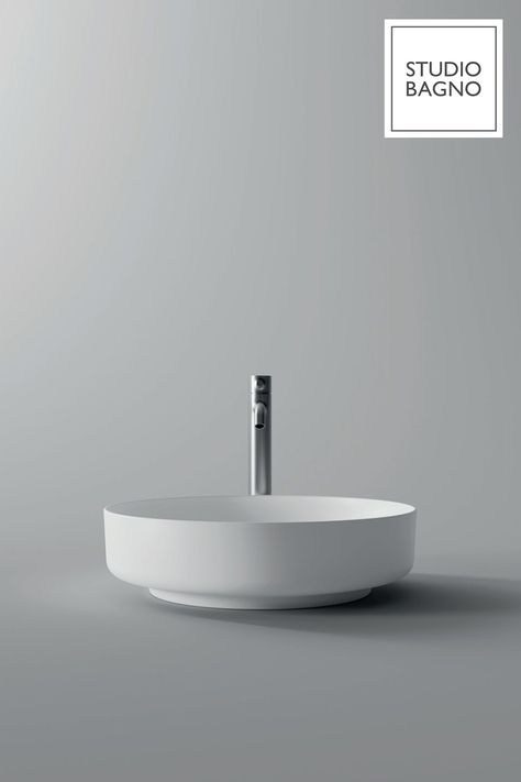 Studio Bagno Form Circle Bathroom Bench Basin Small Contemporary Bathroom, Bathroom Bench, Bath Sinks, Toilet Room, Plains Background, Gorgeous Bathroom, Bathroom Basin, Contemporary Bathrooms, Contemporary Bathroom