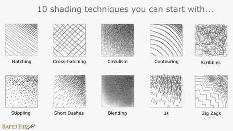 Pencil Shading Techniques Intro | RapidFireArt Sketch Shading, Pencil Shading Techniques, Pencil Texture, Tree Drawings Pencil, Tattoo Shading, Concept Sketches, Texture Drawing, Shading Techniques, How To Shade