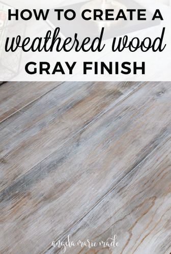 Weathered Wood Finish, Grey Wood Floors, Diy Holz, Wood Beds, Trendy Kitchen, Grey Wash, Weathered Wood, Wood Kitchen, Grey Wood