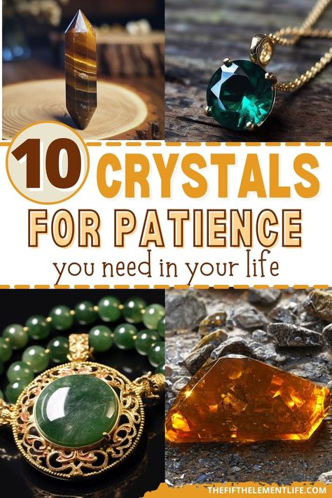 Crystals For Patience Crystals For Patience, Crystals For Emotional Balance, Crystals For Physical Health, Crystal For Patience, Crystals For Inner Strength, Crystals For Motivation And Energy, Crystals For Wealth, Feng Shui Guide, Power Of Crystals