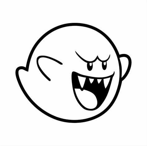 Mario Ghost, Ghost Stickers, Halloween Decals, Spooky Halloween Decorations, Spooky Vibes, Ghost Halloween, Car Decals Vinyl, Halloween Ghosts, Spooky Halloween