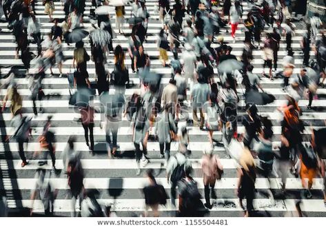 People Crossing Crosswalk Osaka Japan Stock Photo (Edit Now) 1155504481 Osaka Street, Osaka Street Photography, 8 Billion People, Tokyo Shibuya Crossing, Osaka Expo 1970, Shibuya Crossing, World Population, List Of Countries, Osaka Japan