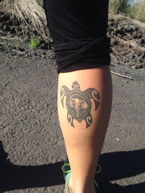 This girl has stollen my heart with this tattoo! Elephants and turtles Turtle And Elephant Tattoo, Mom And Daughter Tattoos, Turtle Tattoo, Daughter Tattoos, Elephant Tattoo, Quotes Tattoos, Tattoos For Daughters, Tattoos And Body Art, Art Ink