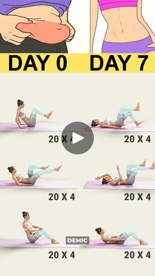 Flat Belly Results in 7 Days! | Flat Belly Results in 7 Days!
Daily workouts 😉💪👍🔥🔥
.
.
.
#weightloss #bodyfitness #fitness #fitnessmotivation #demic #weightlossmotivation... | By DEMICFacebook 7 Day Flat Belly Workout, Home Workout Routine, Daily Workouts, Home Exercise Routines, Belly Workout, Flat Belly Workout, Fitness And Health, Home Workout, Flat Belly