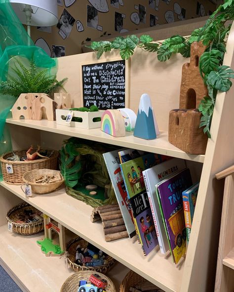 Two Year Old Classroom, Eyfs Provision, Old Classroom, Book Area, Shelf Inspiration, Continuous Provision, Reggio Classroom, Classroom Idea, Toddler Classroom